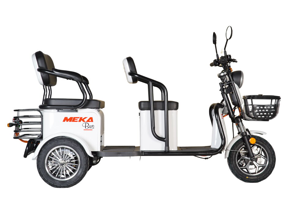 MEKA BUS 2000 WATT BEYAZ ELEKTRİKLİ MOTOSİKLET