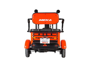 MEKA BUS 2000 WATT KIRMIZI ELEKTRİKLİ MOTOSİKLET #4